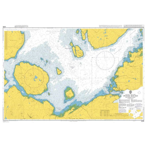 Admiralty - 2498 - Inner Sound Southern Part Admiralty - 2498 - Inner Sound Southern Part