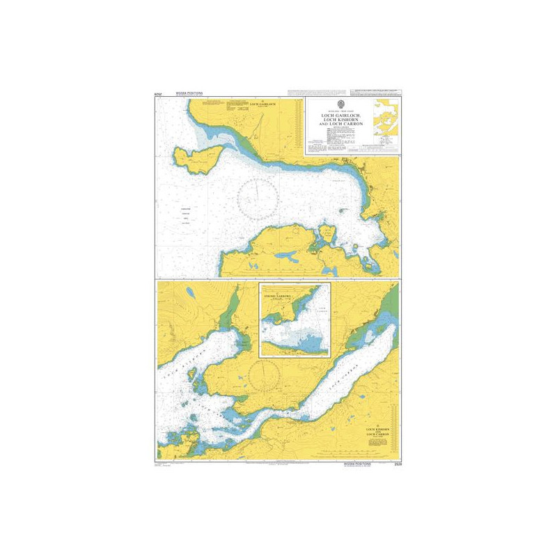 Admiralty - 2528 - Loch Gairloch, Loch Kishorn and Loch Carron