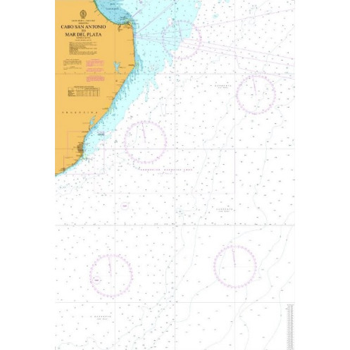 Admiralty - 3324 - Cabo San Antonio to Mar Del Plata