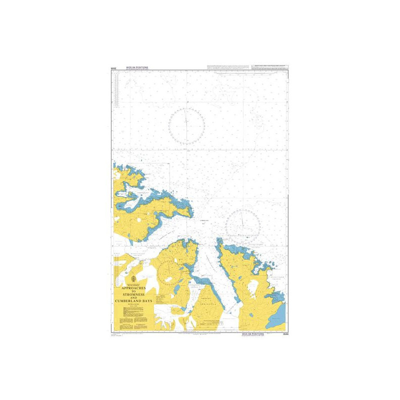 Admiralty - 3588 - Approaches to Stromness and Cumberland Bays