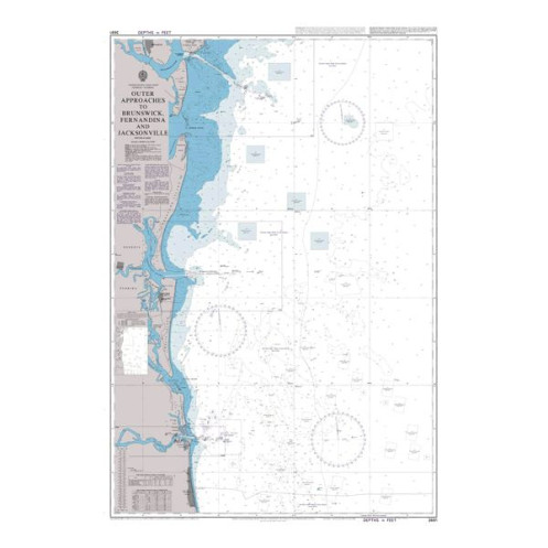 Admiralty - 3691 - Outer Approaches to Brunswick Fernandina and Jacksonville Admiralty - 3691 - Outer Approaches to Brunswick Fernandina and Jacksonville