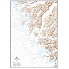 Danish Hydrographic Office - 1210 - Groenland Vestkyst. Tôrnârssuk Løb – Frederikshåb