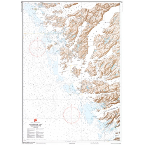 Danish Hydrographic Office - 1210 - Groenland Vestkyst. Tôrnârssuk Lob – Frederikshab