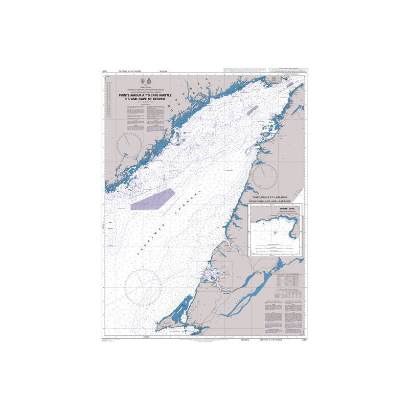 Admiralty - 4731 - Pointe Amour a / To Cape Whittle et / and Cape St George