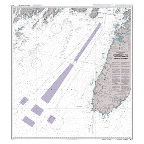Admiralty - 4737 - Cape St Marys to/A Argentia Harbour and /Et Jude Island