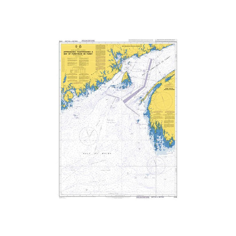 Admiralty - 4746 - Approaches to/Approches a Bay of Fundy/Baie de Fundy