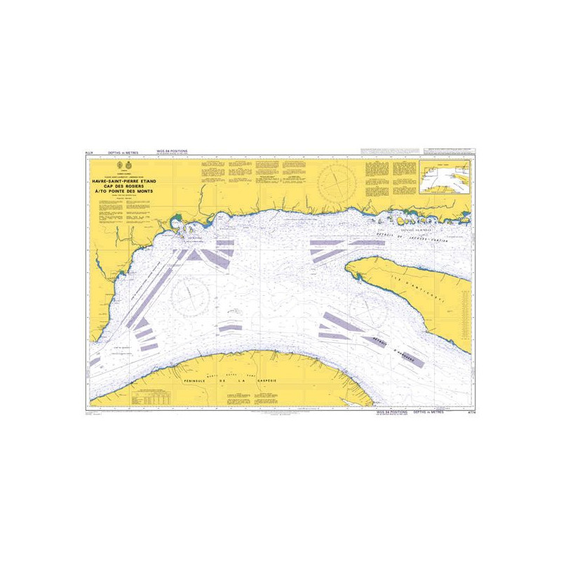 Admiralty - 4774 - Havre-Saint-Pierre et/and Cap des Rosiers a/to Pointe des Monts