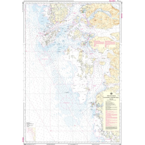 Danish Hydrographic Office - 1310 - Groenland Vestkyst. The West Coast of Greenland. Kangerluarsoruseq – Nuuk (Kangerluarsoruseq