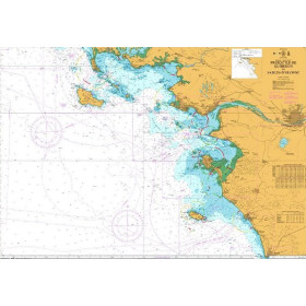 Admiralty - 2522 - carte marine - De la Presqu'île de Quiberon aux Sables-d'Olonne