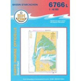 Shom L - 6766L - Bassin d'Arcachon