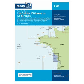 Imray - C41 - Les Sables d’Olonne to La Gironde