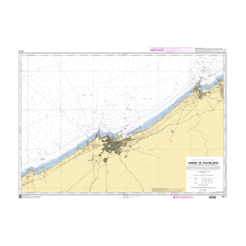 Shom C - 6111 - Abords de Casablanca Shom C - 6111 - Abords de Casablanca