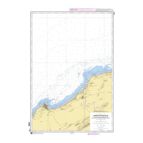 Shom C - 6120 - Abords de Mazagan