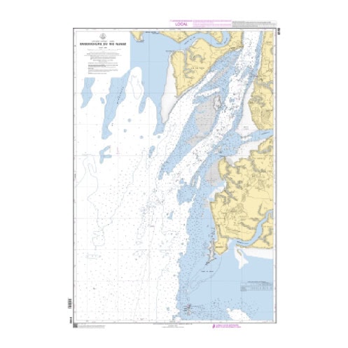 Shom C - 6148 - Embouchure du Rio Nunez