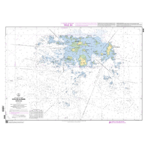 Shom C - 6648 - Iles de Glénan - Partie Sud
