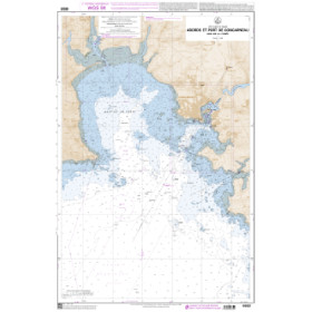 Shom C - 6650 - Abords et port de Concarneau - Baie de la Forêt