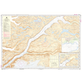 Danish Hydrographic Office - 1411 - Kitaata Sineriaa (Groenland Vestkyst) The West Coast of Greeenland Kangerlussuaq (Sondre Str