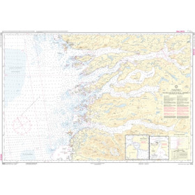 Danish Hydrographic Office - 1412 - Kitaata Sineriaa (Groenland Vestkyst) The West Coast of Greenland. Inussuttusup Tunua - Sisi