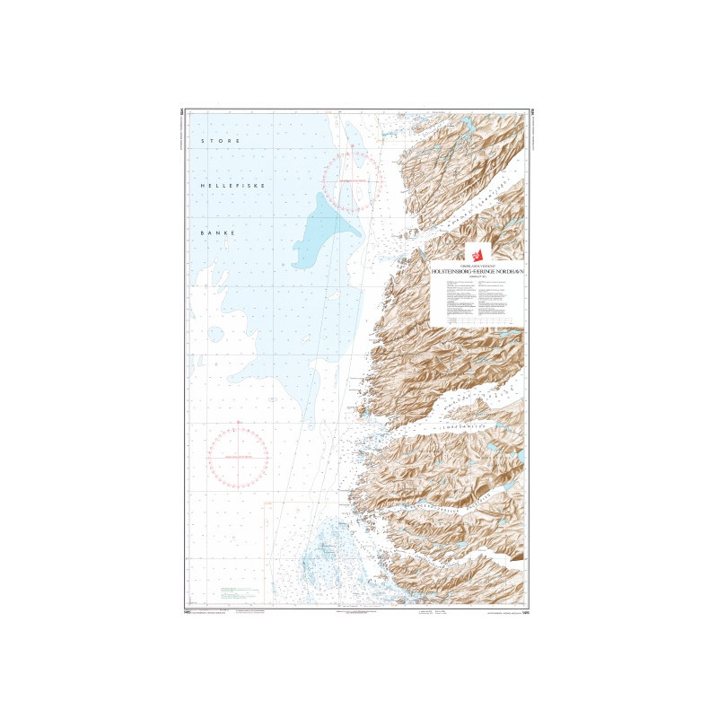 Danish Hydrographic Office - 1415 - Groenland Vestkyst. Holsteinsborg – Faeringe Nordhavn