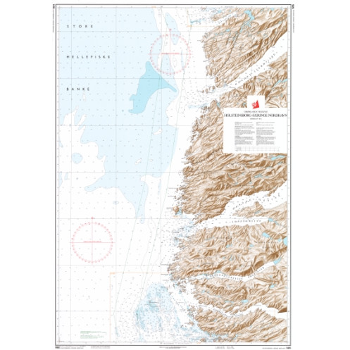 Danish Hydrographic Office - 1415 - Groenland Vestkyst. Holsteinsborg – Faeringe Nordhavn