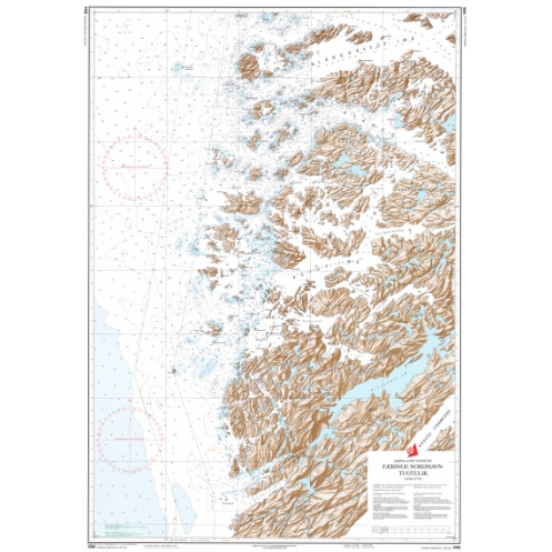 Danish Hydrographic Office - 1416 - Groenland Vestkyst. Faeringe Nordhavn – Tugtulik
