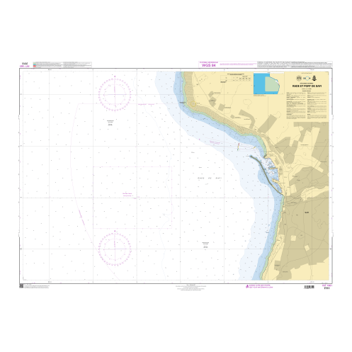 Shom C - 7711 - Rade et port de Safi