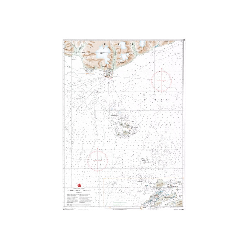 Danish Hydrographic Office - 1511 - Groenland Vestkyst. Egedesminde ? Godhavn