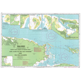 Imray - A14 - San Juan to Isla de Vieques and Isla de Culebra