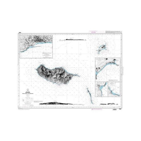 Shom C - 2643 - Madère, Porto Santo, îles Désertes Shom C - 2643 - Madère, Porto Santo, îles Désertes