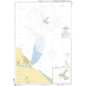 Shom C - 7481 - Approches de Kourou - Iles du Salut