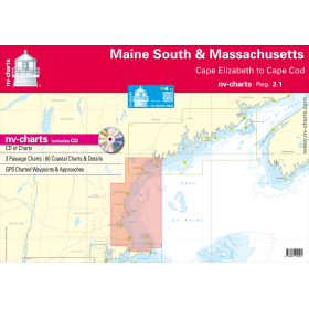 NV Charts - Reg. 2.1 - Massachusetts Bay. Cape Elizabeth to Cape Cod