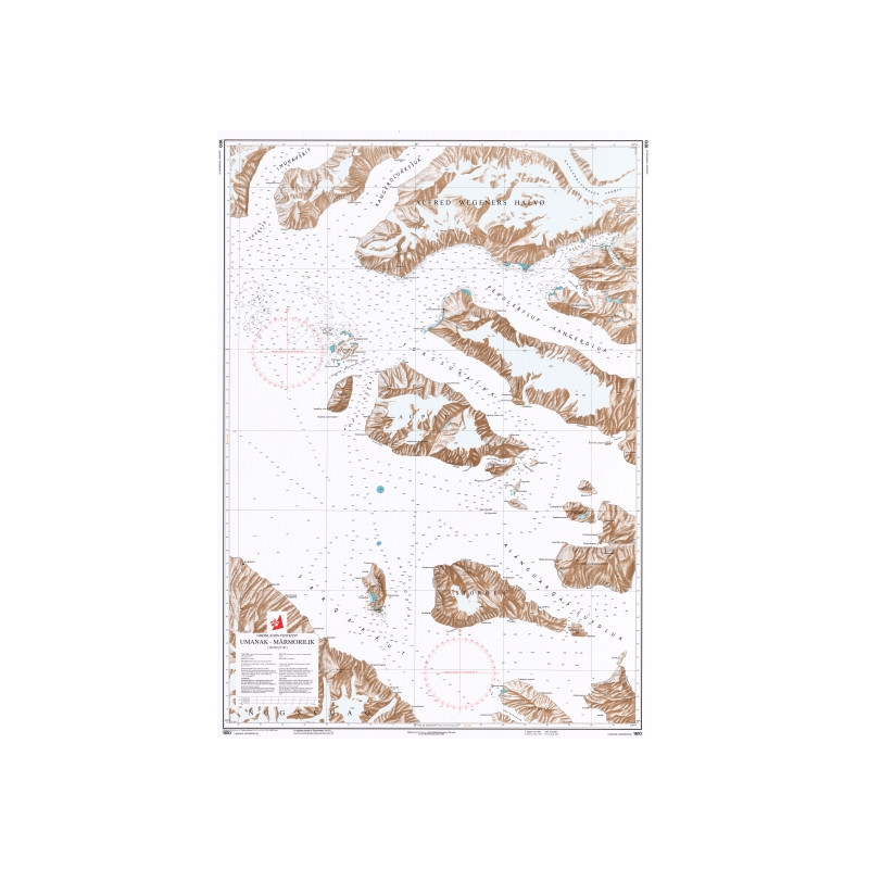 Danish Hydrographic Office - 1610 - Groenland Vestkyst. Umanak - Mârmorilik