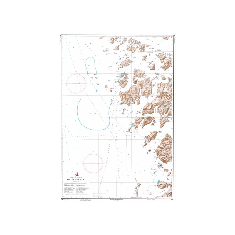 Danish Hydrographic Office - 1710 - Groenland Vestkyst. Proven - Upernavik