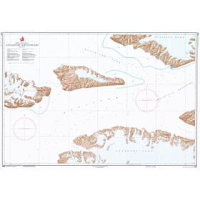 Danish Hydrographic Office - 3210 - Groenland Vestkyst. Kap Radcliff - Kap Cleveland