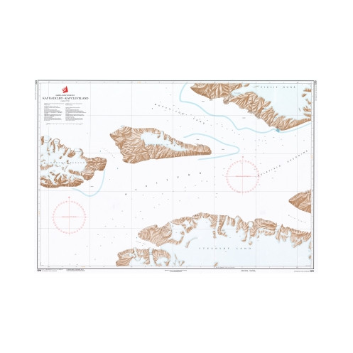 Danish Hydrographic Office - 3210 - Groenland Vestkyst. Kap Radcliff - Kap Cleveland