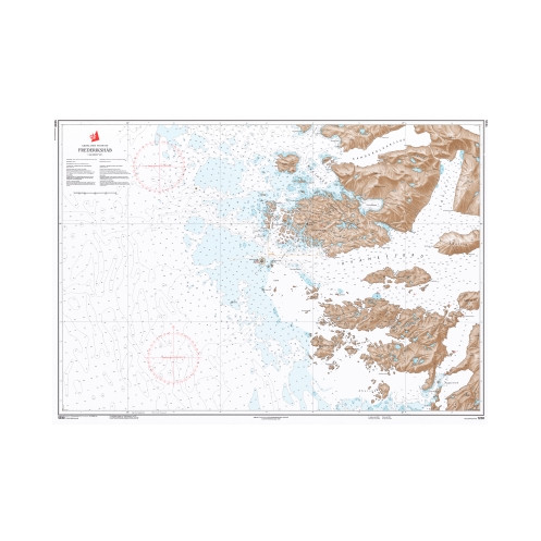 Danish Hydrographic Office - 1230 - Groenland Vestkyst. Frederikshåb