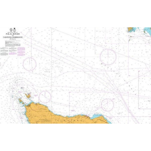 Admiralty Raster ARCS - 3900 - Pulau Rondo to Tanjung Jamboaye