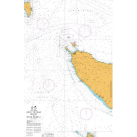 Admiralty Raster ARCS - 3904 - Great Nicobar Island to Pulau Simeulu