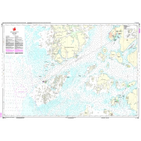 DHO - 1331 - carte marine - Kitaata Sineriaa (Groenland Vestkyst) La côte ouest du Groenland Nuuk (Godthåb)