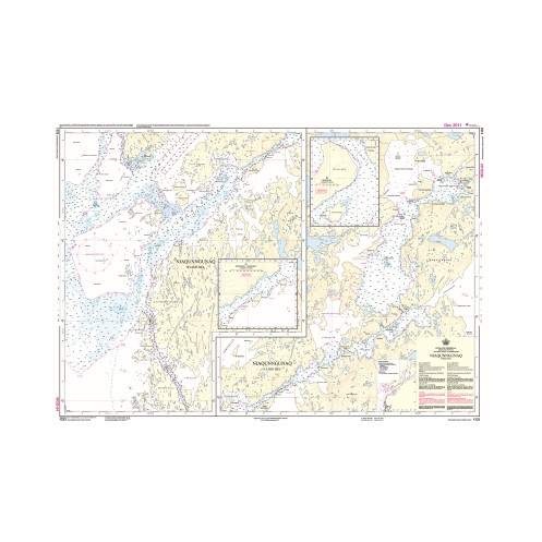 Danish Hydrographic Office - 1333 - Kitaata Sineriaa (Groenland Vestkyst) The West Coast of Greenland Niaqunngunaq (Fiskefjord) Danish Hydrographic Office - 1333 - Kitaata Sineriaa (Groenland Vestkyst) The West Coast of Greenland Niaqunngunaq (Fiskefjord)