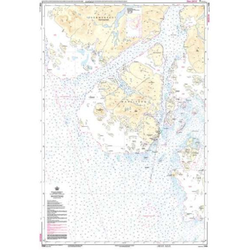 Danish Hydrographic Office - 1335 - Kitaata Sineriaa (Groenland Vestkyst) The West Coast of Greeenland. Maniitsoq (Sukkertoppen)