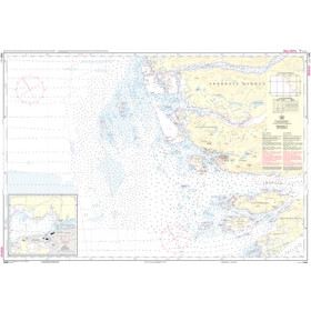 Danish Hydrographic Office - 1430 - Kitaata Sineriaa (Groenland Vestkyst) The West Coast of Greenland. Sisimiut (Holsteinsborg)