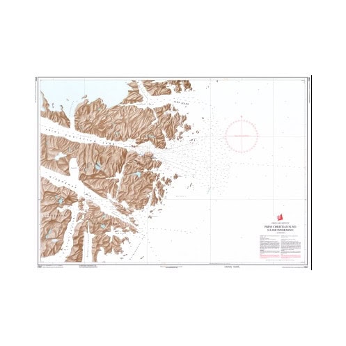 Danish Hydrographic Office - 2130 - Groenland Østkyst. Prins Christian Sund, E-lige indsejling