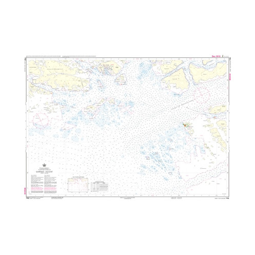 Danish Hydrographic Office - 1162 - Kitaata Sineriaa (Groenland Vestkyst) The West Coast of Greenland. Qarmat ? Naajat (Qarmat ?