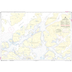 Danish Hydrographic Office - 1163 - Kitaata Sineriaa (Groenland Vestkyst) The West Coast of Greenland. Kuannit Saavat – Qoornoq