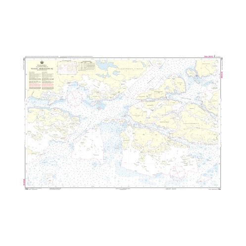 Danish Hydrographic Office - 1164 - Kitaata Sineriaa (Groenland Vestkyst) The West Coast of Greenland. Naajat ? Ikerasassuaq (Må