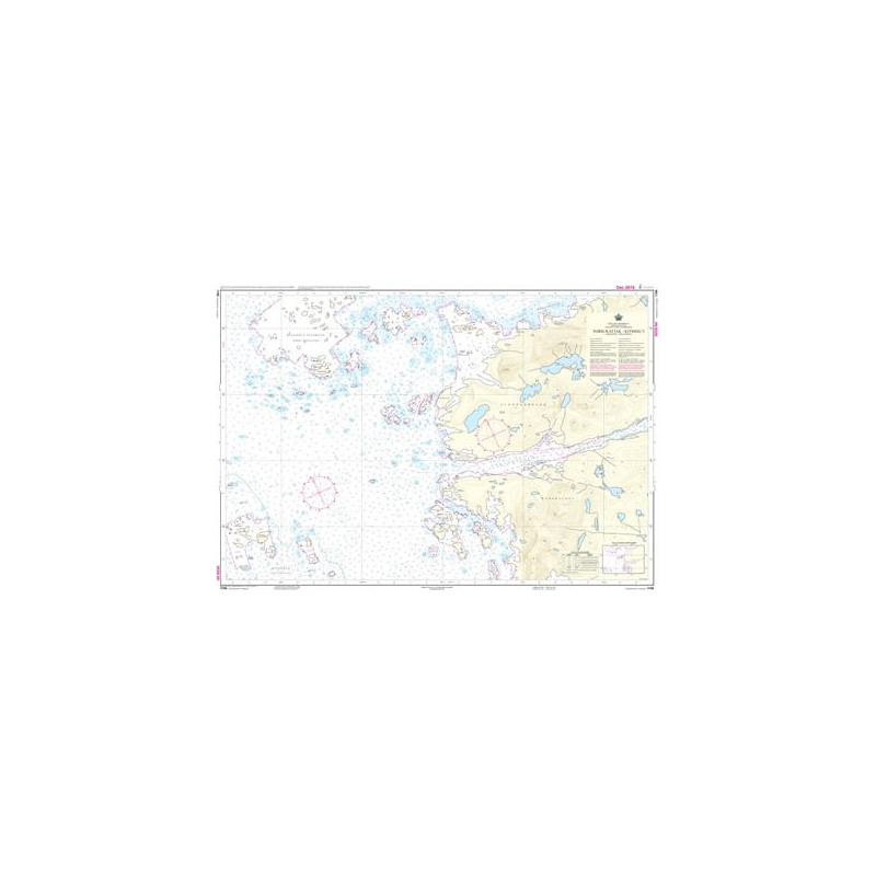 Danish Hydrographic Office - 1166 - Kitaata Sineriaa (Groenland Vestkyst) The West Coast of Greenland. Torsukattak ? Kitsissut (