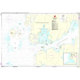 Danish Hydrographic Office - 1350 - Groenland Vestkyst. Orsiivik (Polaroil)