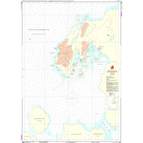Danish Hydrographic Office - 1353 - Groenland Vestkyst. Aqissersiorfik – Nuuk (Rypeø – Godthåb)