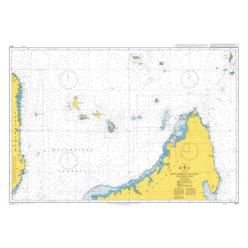 Admiralty Raster Géotiff - 3877 - Mozambique Channel Northern Part